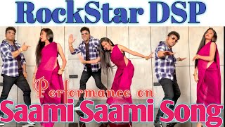 RockStar DSP Performance on #saamisaami Song | #DeviSriPrasad | #pushpa