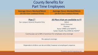San Joaquin County Benefits Introduction