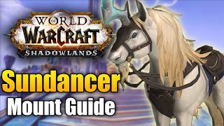 How to Get The Sundancer Mount - WoW Shadowlands Quick Guide