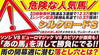 雨が波乱を呼ぶ？【シルクロードステークス2025予想】ソンシ VS ピューロマジック VS カピリナなど！買える人気馬と危険な人気馬に答えを出す！