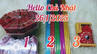 🍀  #Hello Ngày Mới Chủ Nhật 26/1/2025  #thôngđiệp #tarot #message  #January #Sunday #Mstarot