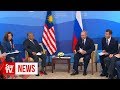 Mahathir, Putin hold bilateral meeting