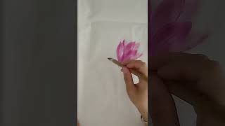 不涂不抹一笔成型，这就是毛笔水墨国画的魅力。#art #chineseart #paintingtutorial #tutorial