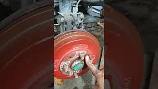 paano magtanggal ng rear brake hub sa mazda 323 familia 1997 gen2