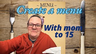 Create a meal plan with me || LARGE Family of 15