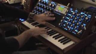 Minimoog Voyager response to \