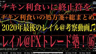 レイル@FXトレード塾！㊻『チキン利食いに終止符を。〜チキン利食いの処方箋+総まとめ〜202年最後のレイル@考察動画♫』