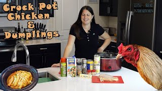 Crock Pot/Slow Cooker Chicken and Dumplings Recipe! Episode 157