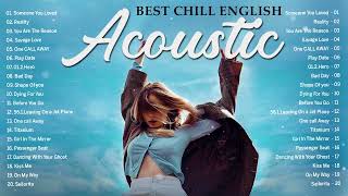 Soft English Acoustic Love Songs 2023 |  Acoustic Guitar Cover Of Popular Songs