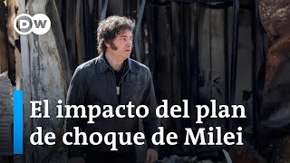Luces y sombras de la economía argentina a cien días de la presidencia de Milei
