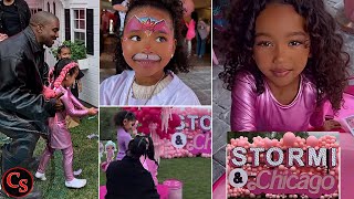 Inside Chicago West And Stormi Webster's Lavish Joint Birthday Party  (Full Video)  2022