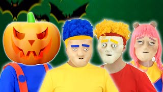 Puppeteer's Halloween Game on Cha-Cha, Lya-Lya, Boom-Boom & Chicky | D Billions Kids Songs