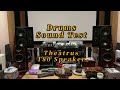 Drums Sound Test-Aperionaudio Theatrus Dual 8