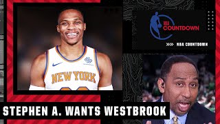 Stephen A.: I'd give up EVERYBODY on the Knicks for Russell Westbrook!! | NBA Countdown