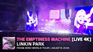 [Live 4K] The Emptiness Machine - Linkin Park | From Zero World Tour (Stadion Madya Jakarta 2025)