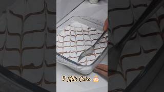 3 Milk Cake Recipe😋#ytshorts#viral #trending