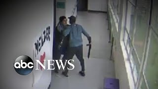 Hero coach confronts student with a gun | ABC News