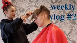 house warming gifts,painting walls and giving joe a haircut