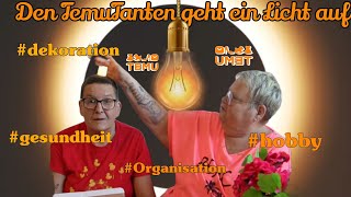 Den TemuTanten geht ein Licht auf ,Deko, Organizer ,Hobby,😊