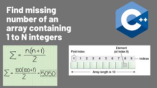 Coding Interview Question - Find missing number of an array containing values through 1 to N
