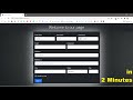 Form Design in 2 Minutes | Sign in Form using Bootstrap 5
