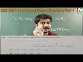 cee 2021 assam chemistry solved set a pattern classes