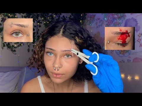 Piercing My Eyebrow Youtube