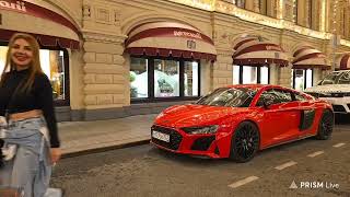 Audi R8 СПОРТИВНАЯ МАШИНА. МОСКВА ЦЕНТР.