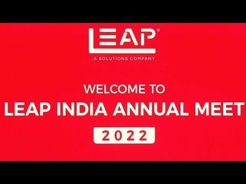 Leap India Annual Meet 2022 Youtube