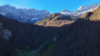 [DRONE] Cascade d'Arcouzan - 16 NOV 2024 #pyrénées #ariège #mountains #hiking #nature #Couserans