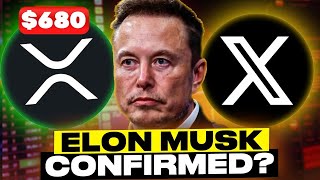 CONFIRMED? XRP AND ELON MUSK PARTNERSHIP! (XRP JUMP TO $680 OVERNIGHT?!)