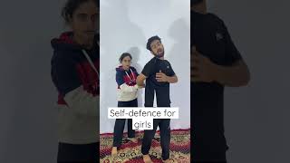 Self-defence for girls. || self-defence technique for girls. || #shorts #selfdefense