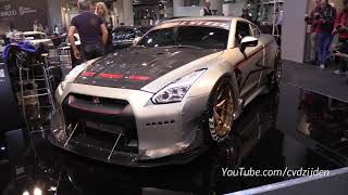 1750HP Nissan GT R FROM HELL!! Start, Revs \u0026 FLAMES!