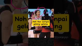 Noh Ran sampai geleng-geleng oleh aksi Megawati #volleyball #redsparks #megawatihangestriligakorea