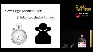 USENIX Security '17 - Loophole: Timing Attacks on Shared Event Loops in Chrome