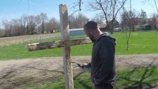 Building a cross for my Church