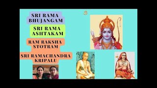 SRI RAMA SLOKA SPECIAL Rama Bhujangam | Ramashtakam  | Lokabhiramam  | Sri Ramachandra - Bhuvana Apa