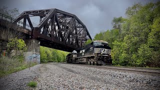 The CSX Sandpatch Grade! Spring 2024! Ft. 9 Heritage Units, Foreign Power \u0026 Huge Trains!