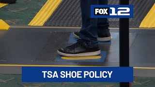 Portland airport passengers react to new TSA shoe policy