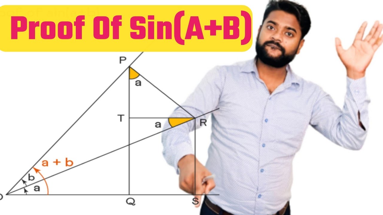 Sina+b Formula Proof |Class 11 Trigonometry | Proof Of Sin A+b ...