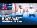 Berita Pemilu - Koalisi Perubahan Kantongi 20 Nama Kandidat Kapten Timnas Pemenangan AMIN