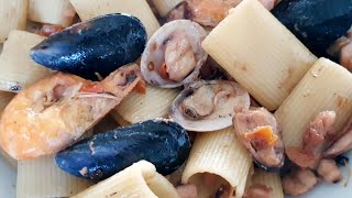 PACCHERI AI FRUTTI DI MARE | Cucina con me