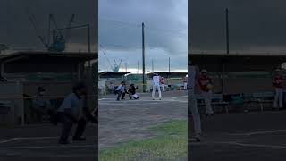 24.08.18 清水クラブVS高部クラブ　死球③ #softball #男子ソフトボール #野球 #甲子園 #死球 #プロ野球 #ホームラン