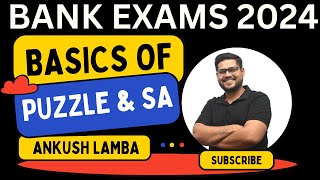 BASICS OF PUZZLE AND SITTING ARRANGEMENT || ANKUSH LAMBA || BANKING CHRONICLE || BANK,SSC,RAILWAY