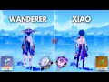 Who is BEST ANEMO DPS ? C0 Xiao Vs C0 Wanderer !!