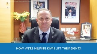 John Key PM - Making a difference: How we're helping Kiwis lift their sights