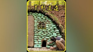 谁能拒绝睡觉的时候看一集解压的野外建造呢！#解压 #荒野建造