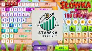 Gierki Lotto 🎲 Stawka Rośnie #4 💸 Słówka 🐞 Gram za Wszystkie Stawki!