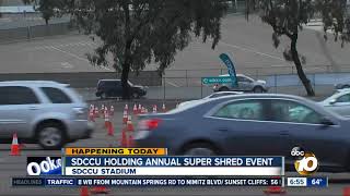 ABC Channel 10 News Previews SDCCU Super Shred Event