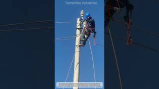 How Linemen Brave Heights To Fix Power Lines